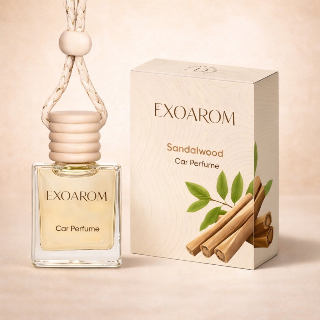 SANDALWOOD Air Freshner Hanging Pod Car perfume -10 ml