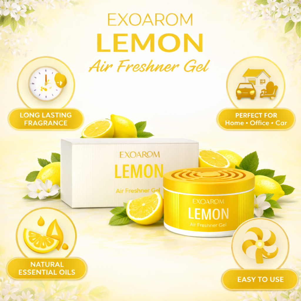 LEMON GEL Air Freshner perfume -80 GM