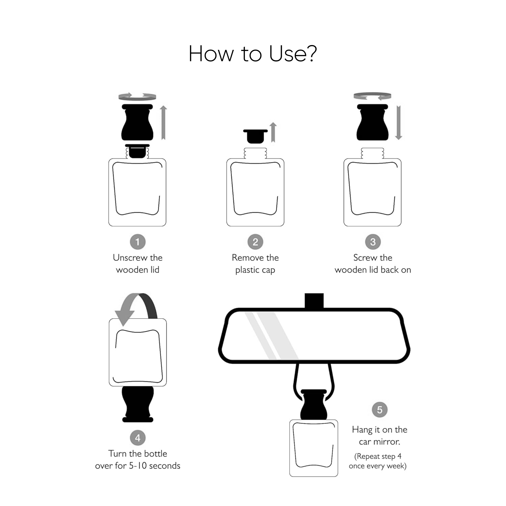 ATTARFUL Air Freshner Hanging Pod Car perfume -10 ml